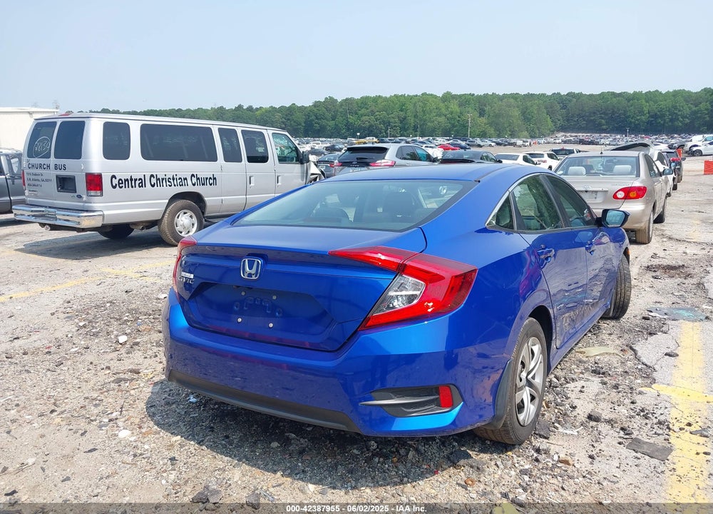 2016 HONDA CIVIC LX VIN: 19XFC2F54GE084874