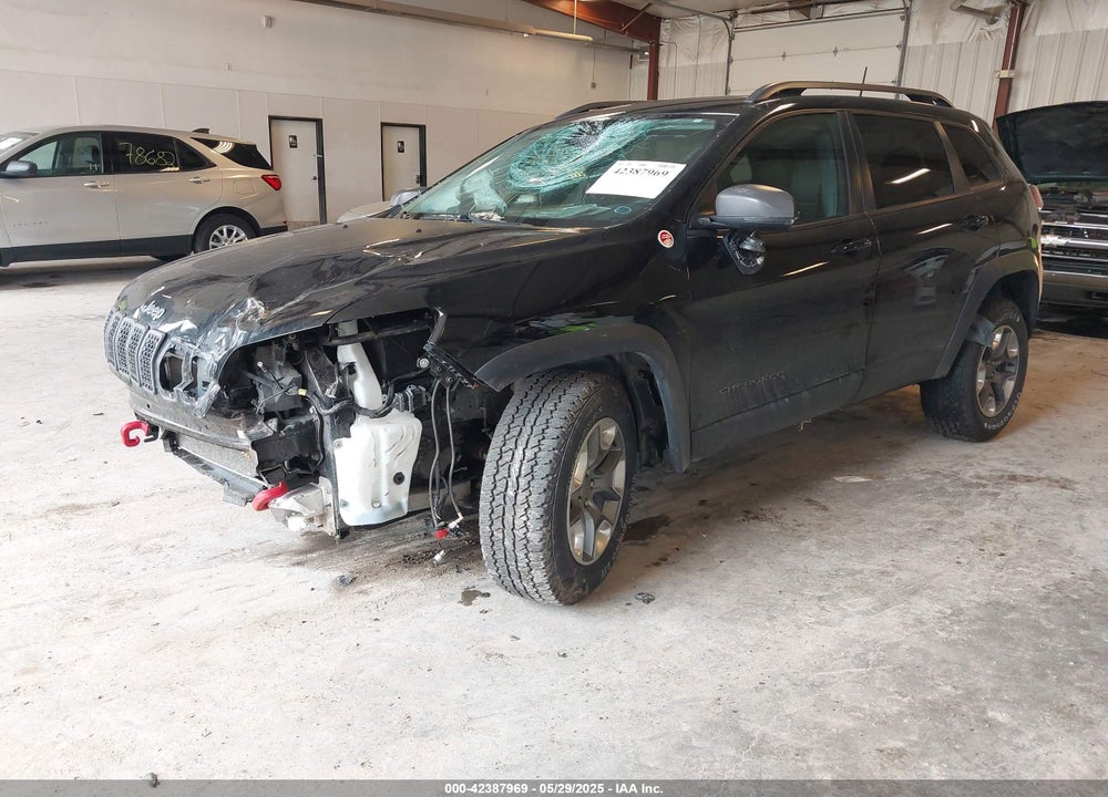 2019 CHEROKEE JEEP  TRAILHAWK 4X4 VIN: 1C4PJMBX5KD398170