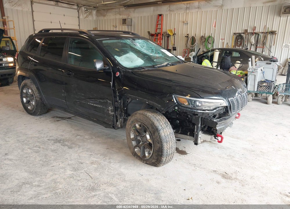 2019 CHEROKEE JEEP  TRAILHAWK 4X4 VIN: 1C4PJMBX5KD398170