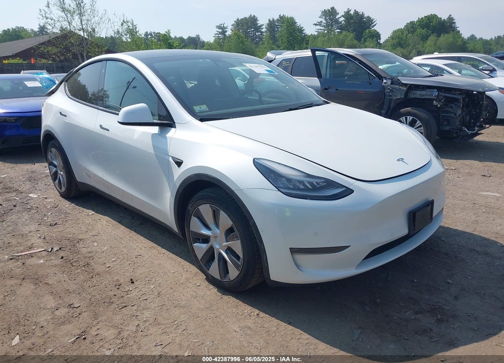 2020 TESLA MODEL Y LONG RANGE VIN: 5YJYGDEEXLF028453
