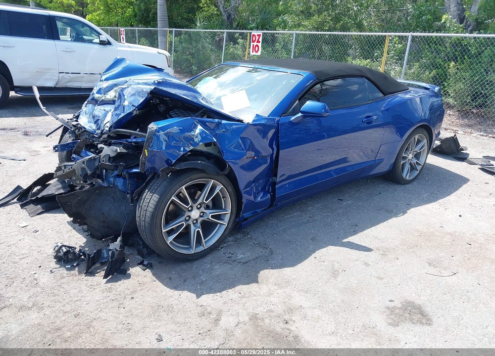 2019 CHEVROLET CAMARO VIN: 1G1FB3DS1K0156383