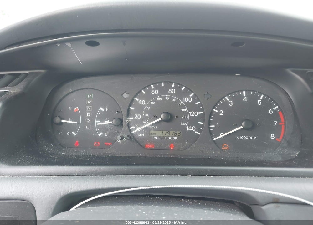 2001 TOYOTA CAMRY LE VIN: JT2BG22K410587070