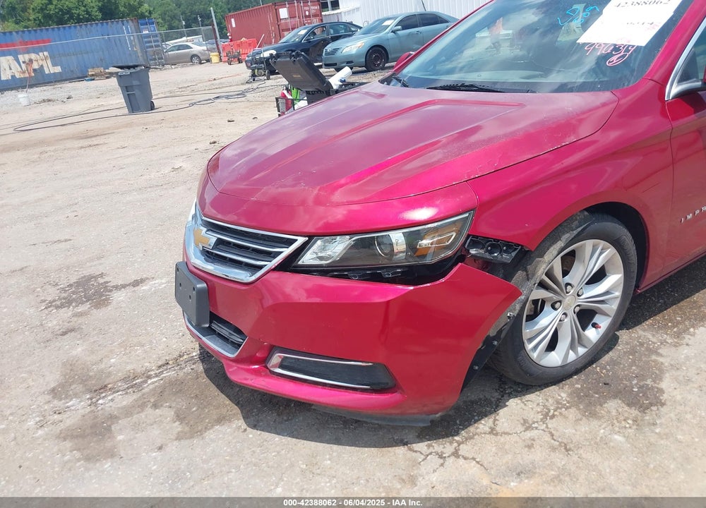 2015 CHEVROLET IMPALA VIN: 2G1125S37F9231858