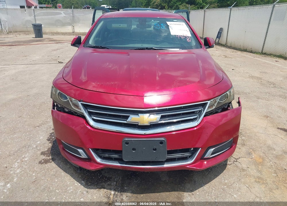 2015 CHEVROLET IMPALA VIN: 2G1125S37F9231858