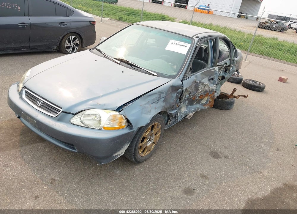 1997 HONDA CIVIC DX VIN: 2HGEJ6525VH586800
