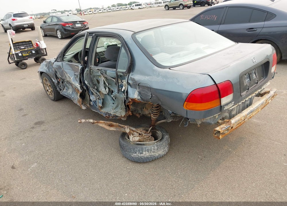1997 HONDA CIVIC DX VIN: 2HGEJ6525VH586800