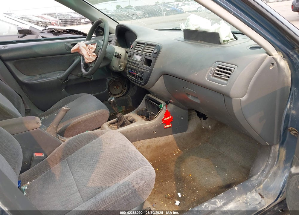 1997 HONDA CIVIC DX VIN: 2HGEJ6525VH586800