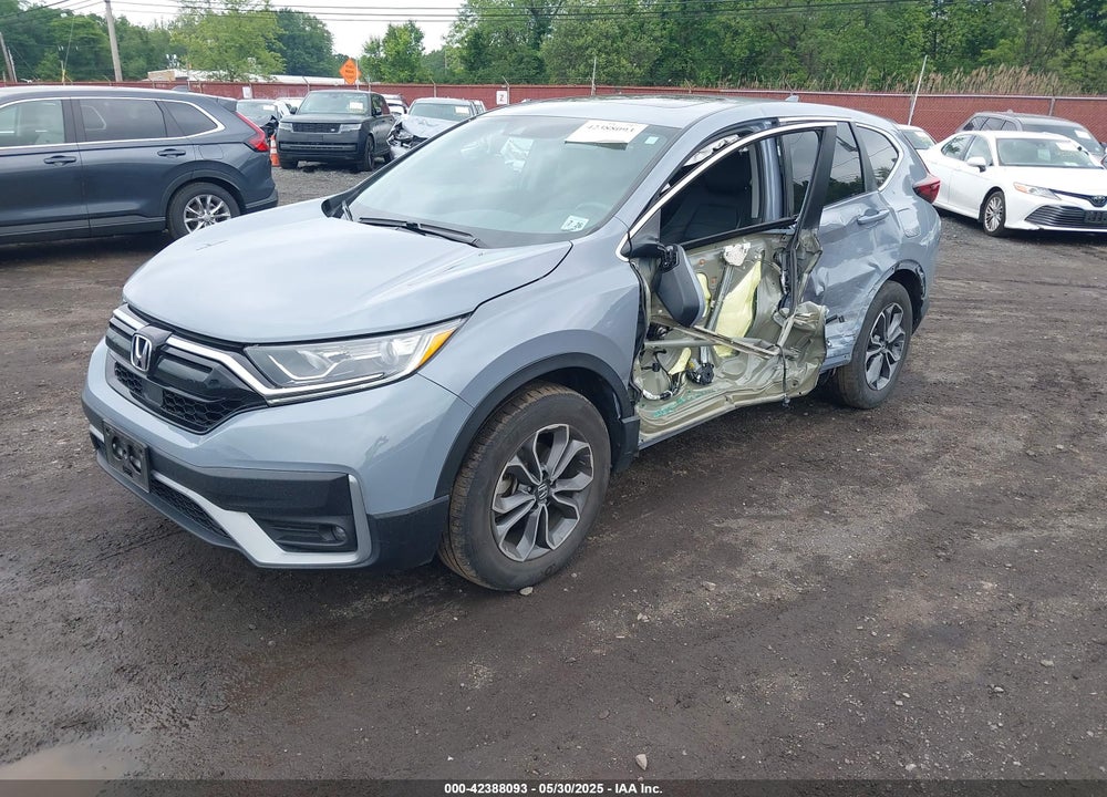 2021 HONDA CR-V AWD EX-L VIN: 2HKRW2H80MH660009