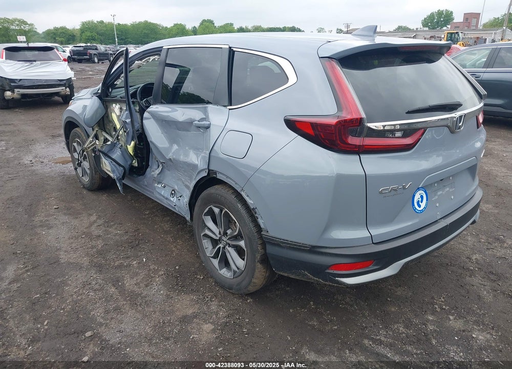 2021 HONDA CR-V AWD EX-L VIN: 2HKRW2H80MH660009