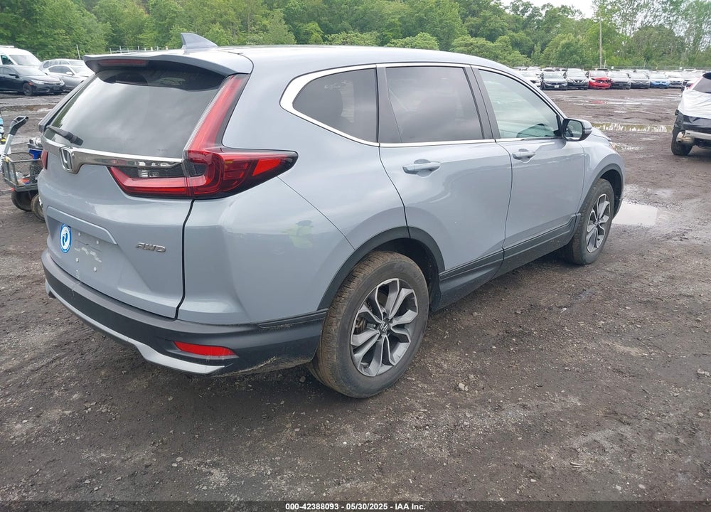 2021 HONDA CR-V AWD EX-L VIN: 2HKRW2H80MH660009