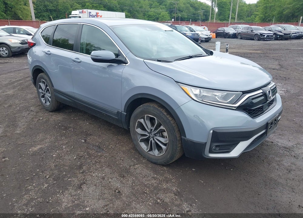 2021 HONDA CR-V AWD EX-L VIN: 2HKRW2H80MH660009