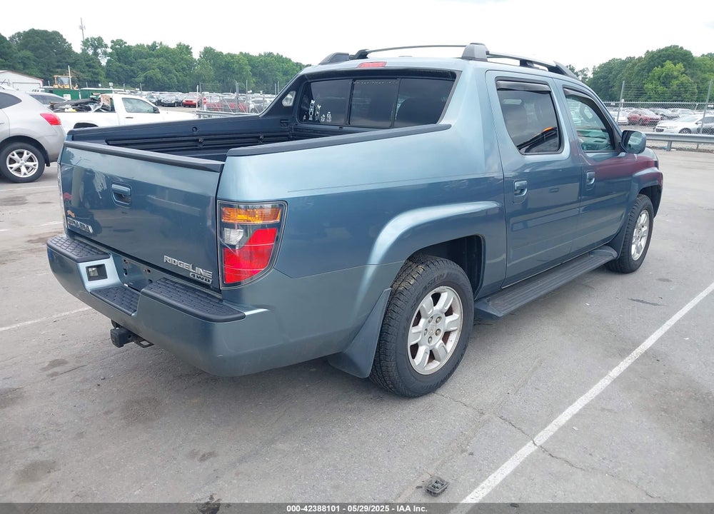 2006 HONDA RIDGELINE RTL VIN: 2HJYK16506H557769