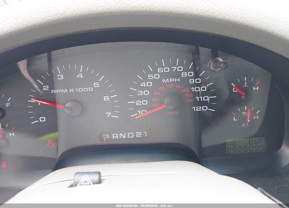2007 FORD F-150 VIN: 1FTPX12597KD53845