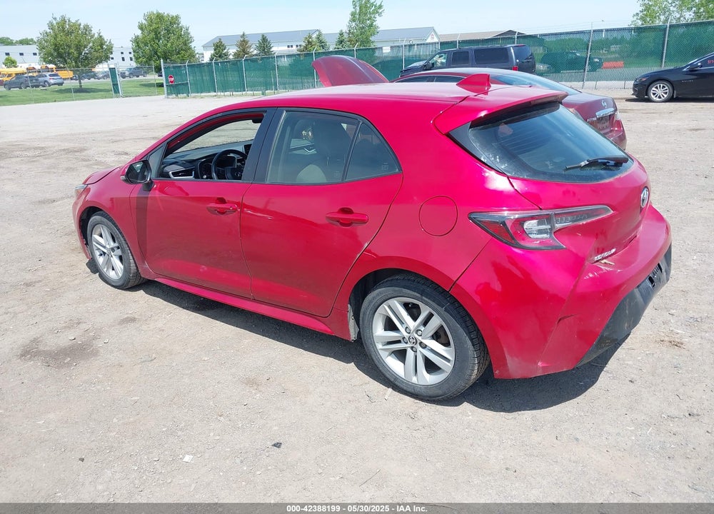 2021 TOYOTA COROLLA SE/XSE/NIGHT SHADE VIN: JTND4MBEXM3138358