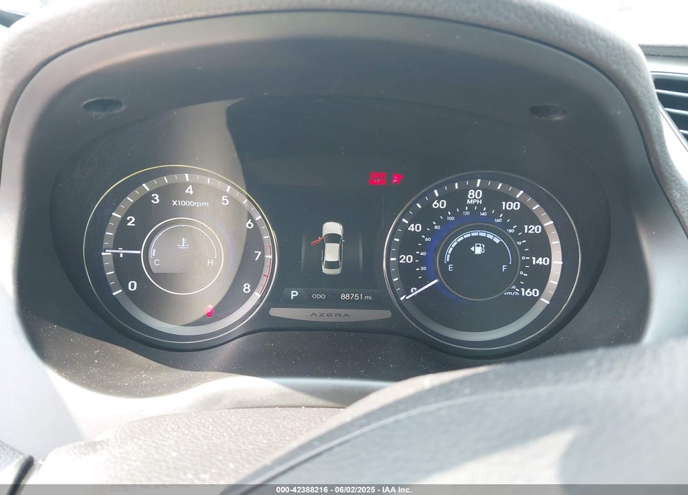 2014 HYUNDAI AZERA VIN: KMHFH4JG1EA350109