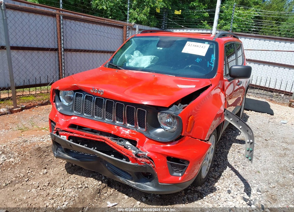 2019 JEEP RENEGADE VIN: ZACNJAAB1KPK10772