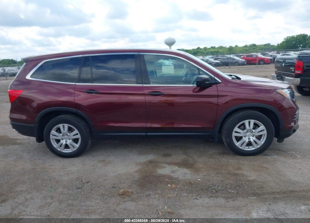 2018 HONDA PILOT LX VIN: 5FNYF6H14JB004363