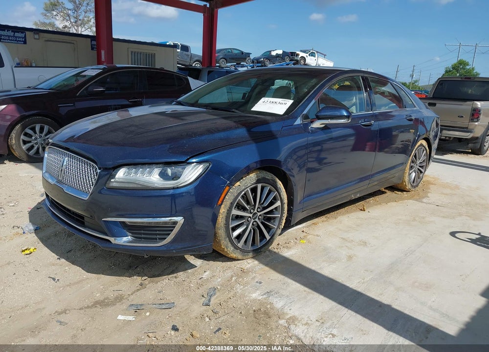 2017 LINCOLN MKZ SELECT VIN: 3LN6L5C99HR609278