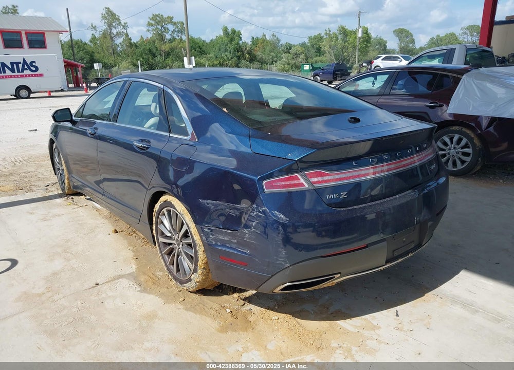 2017 LINCOLN MKZ SELECT VIN: 3LN6L5C99HR609278