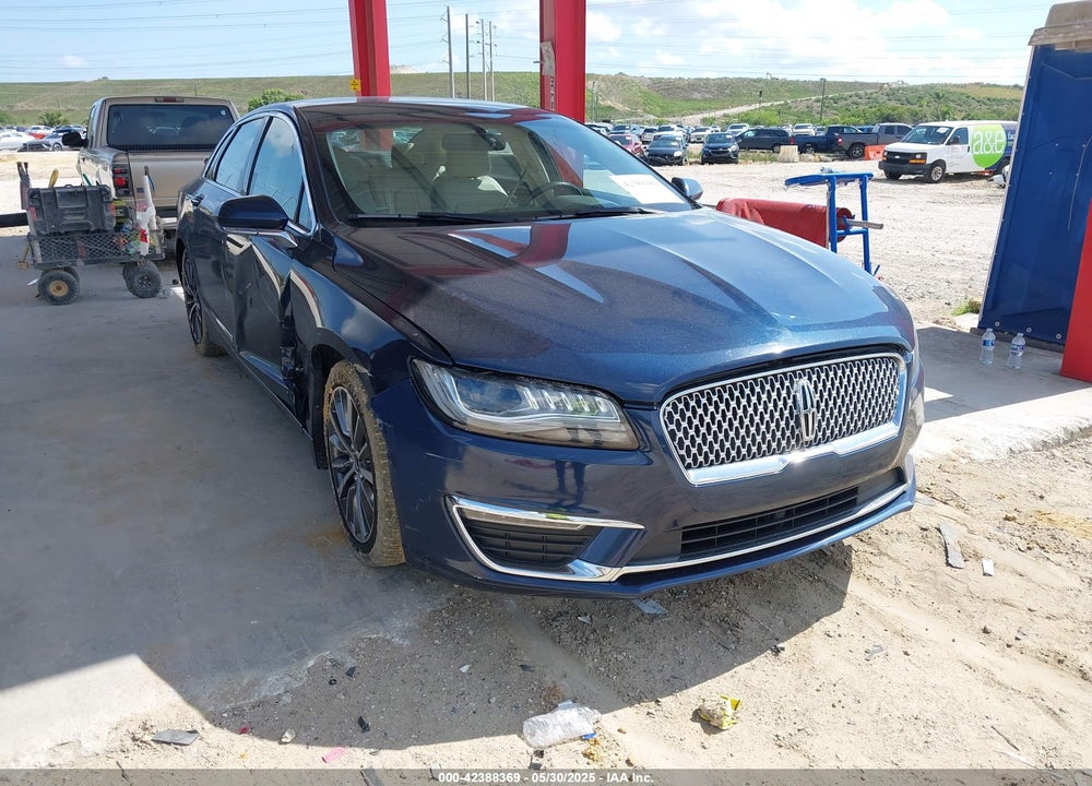 2017 LINCOLN MKZ SELECT VIN: 3LN6L5C99HR609278