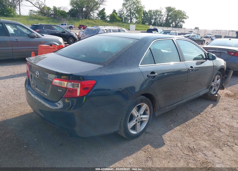 2012 TOYOTA CAMRY SE VIN: 4T1BF1FK1CU195606