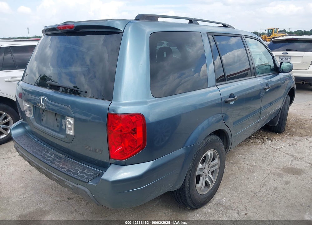 2005 HONDA PILOT EX-L VIN: 5FNYF18545B035625