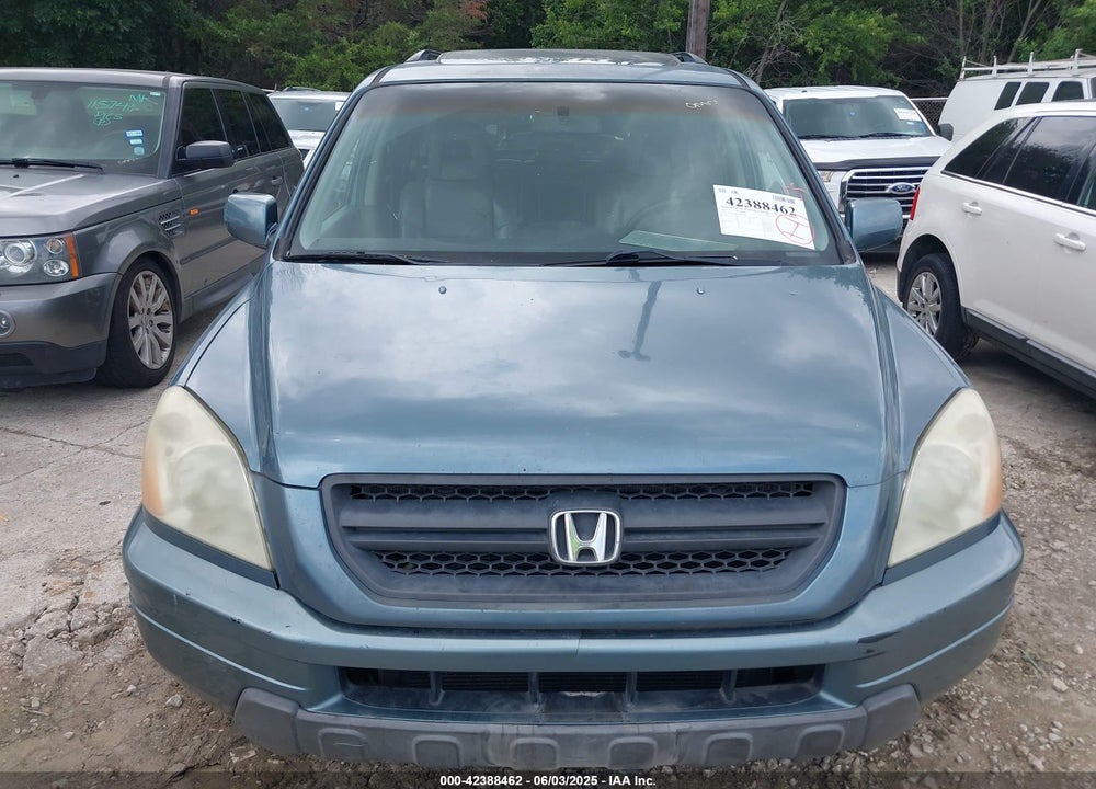 2005 HONDA PILOT EX-L VIN: 5FNYF18545B035625