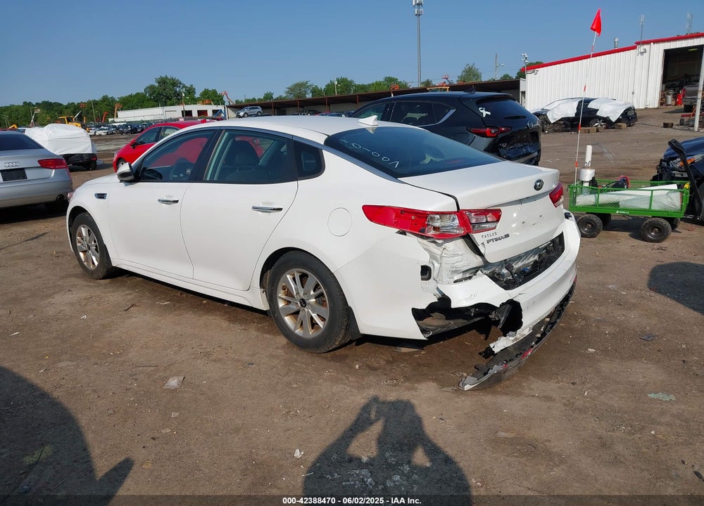 2016 KIA OPTIMA VIN: 5XXGT4L38GG101007