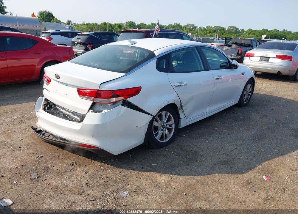 2016 KIA OPTIMA VIN: 5XXGT4L38GG101007