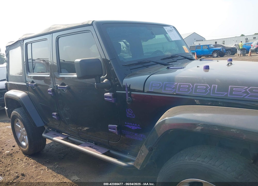 2014 JEEP WRANGLER UNLIMITED SAHARA VIN: 1C4BJWEG6EL217945