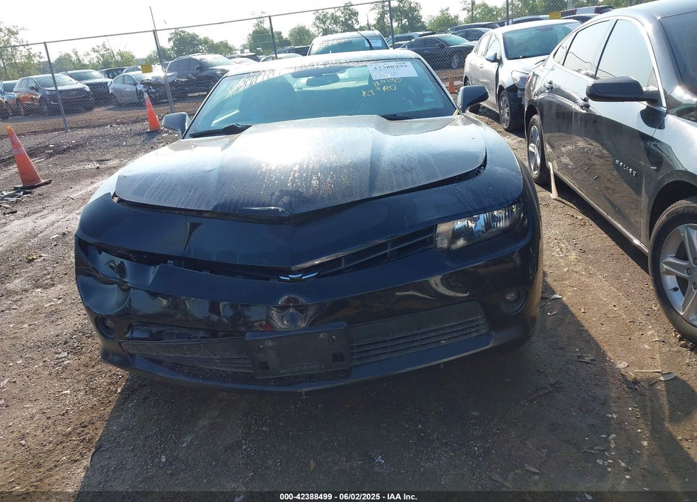 2015 CHEVROLET CAMARO VIN: 2G1FD1E34F9263767