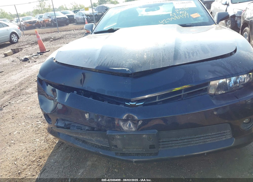 2015 CHEVROLET CAMARO VIN: 2G1FD1E34F9263767
