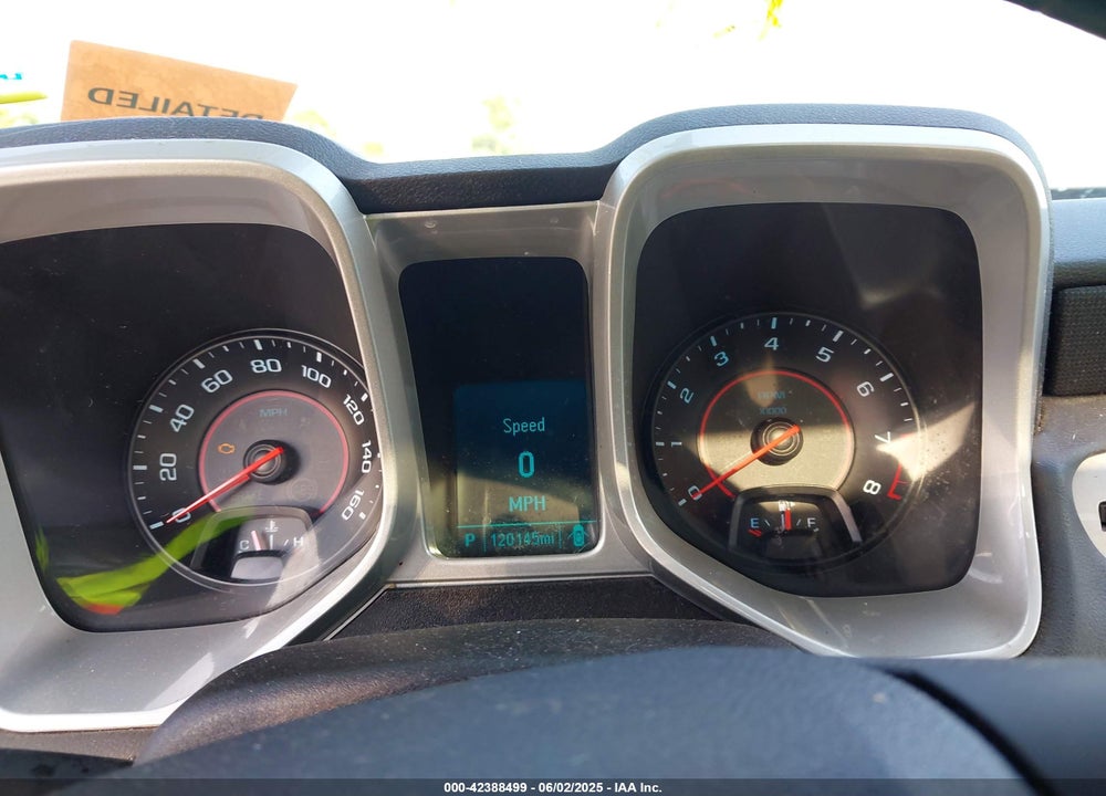 2015 CHEVROLET CAMARO VIN: 2G1FD1E34F9263767