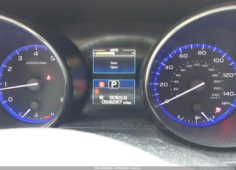 2017 SUBARU LEGACY 2.5I PREMIUM VIN: 4S3BNAC62H3018025