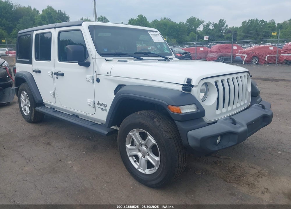 2018 JEEP WRANGLER UNLIMITED SPORT S 4X4 VIN: 1C4HJXDG0JW324211