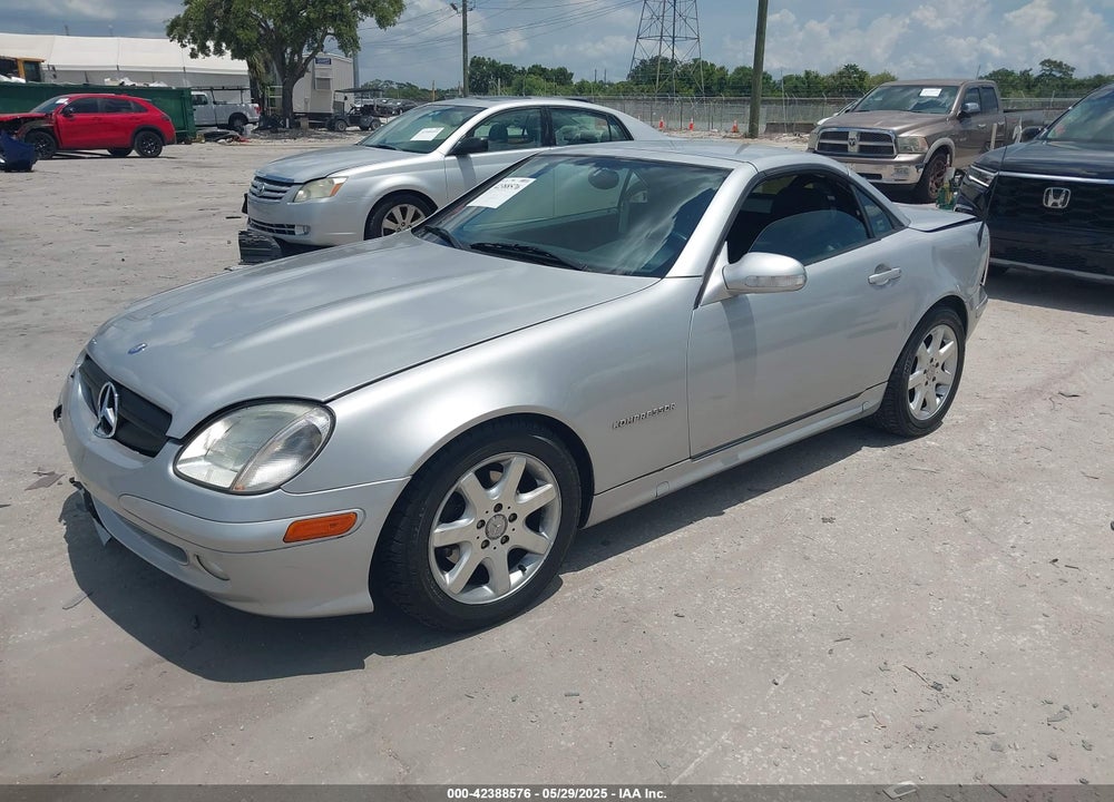 2003 MERCEDES-BENZ SLK 230 KOMPRESSOR VIN: WDBKK49F43F277168