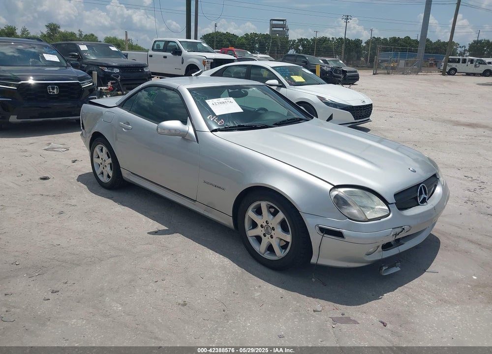 2003 MERCEDES-BENZ SLK 230 KOMPRESSOR VIN: WDBKK49F43F277168