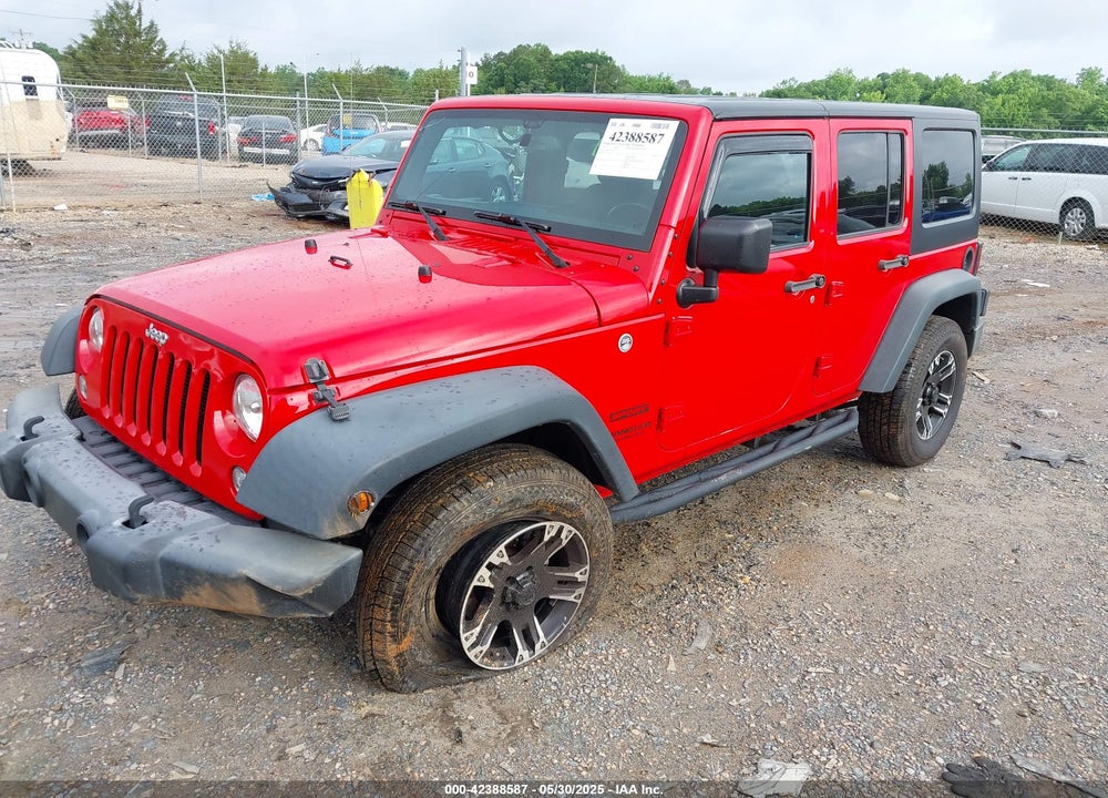 2016 JEEP WRANGLER UNLIMITED VIN: 1C4BJWDG4GL137175