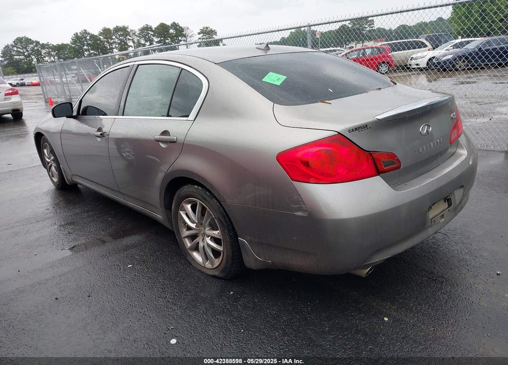 2008 INFINITI G35 JOURNEY VIN: JNKBV61E48M221269