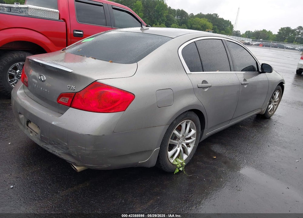 2008 INFINITI G35 JOURNEY VIN: JNKBV61E48M221269