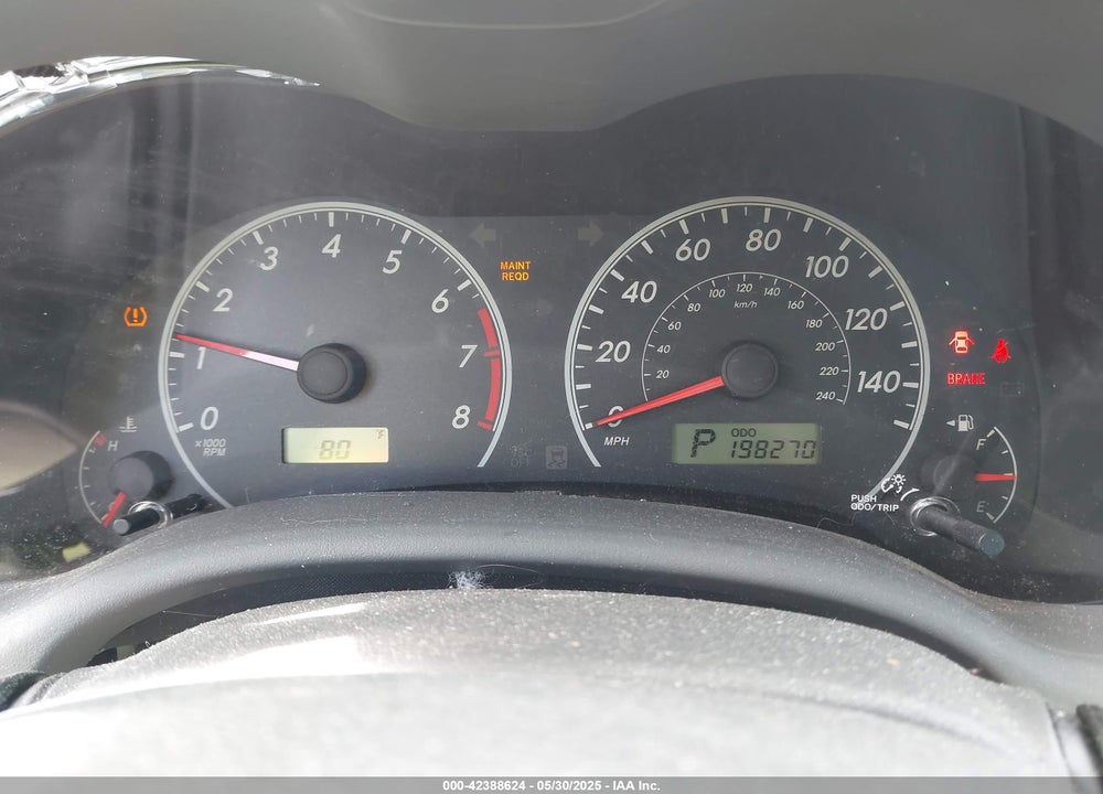 2010 TOYOTA COROLLA VIN: JTDBU4EEXAJ074353