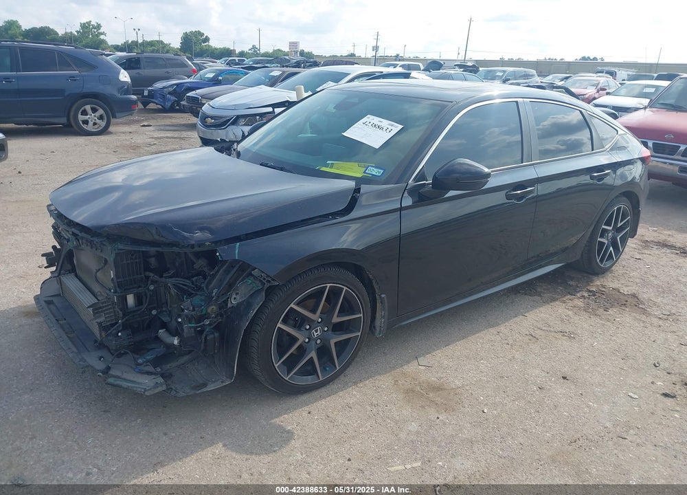 2022 HONDA CIVIC VIN: 19XFL1H82NE009251