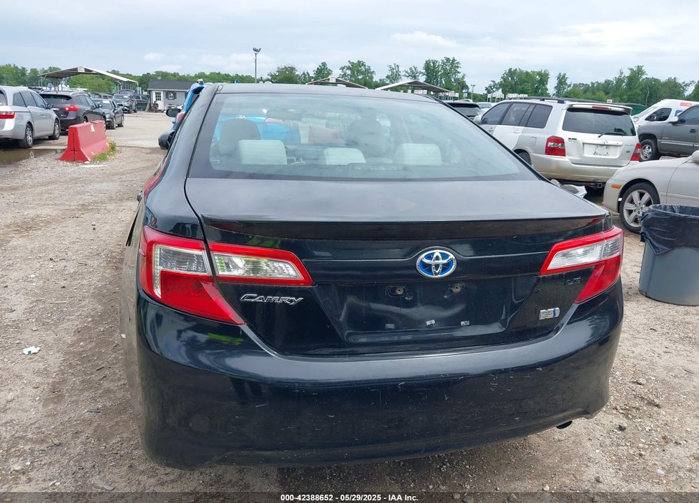 2014 TOYOTA CAMRY HYBRID VIN: 4T1BD1FK8EU106235