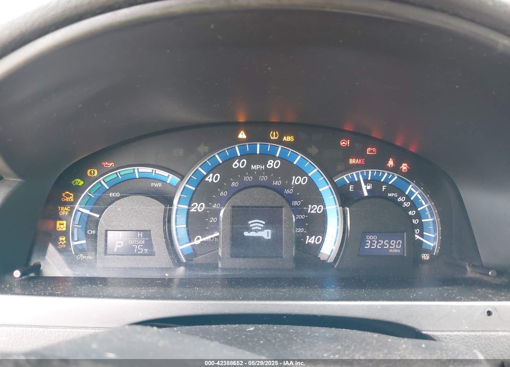 2014 TOYOTA CAMRY HYBRID VIN: 4T1BD1FK8EU106235