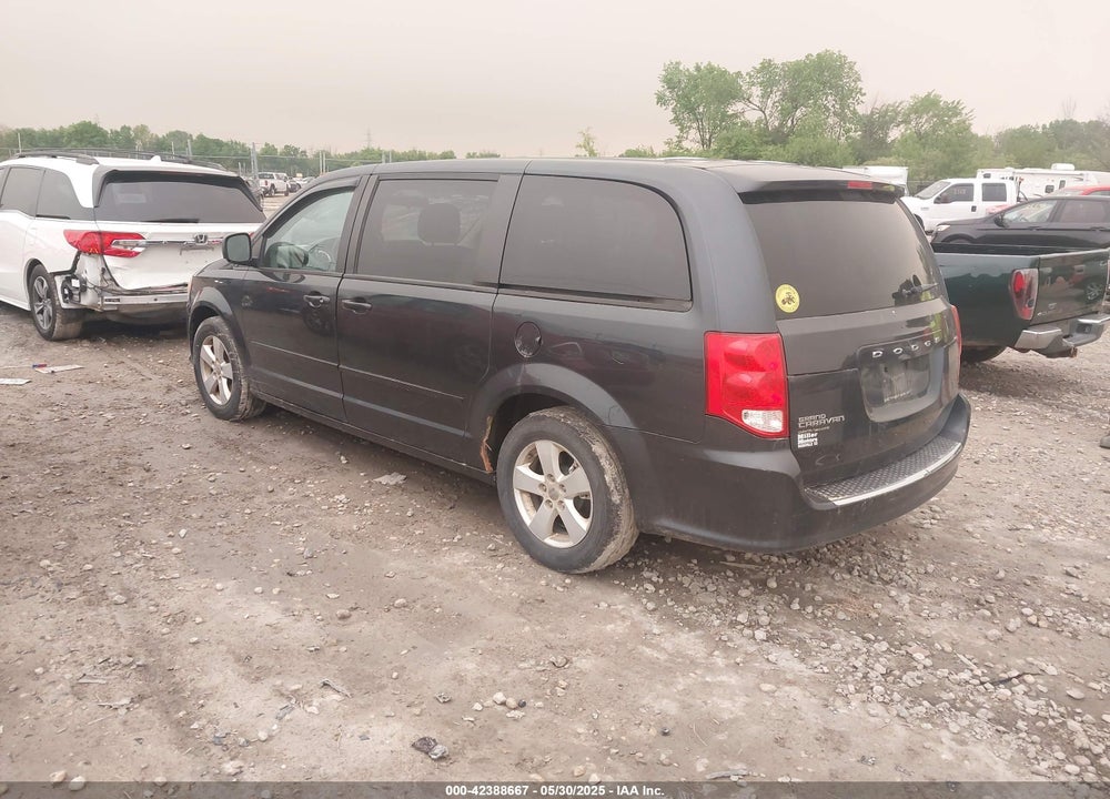 2013 DODGE GRAND CARAVAN SE VIN: 2C4RDGBG1DR726329