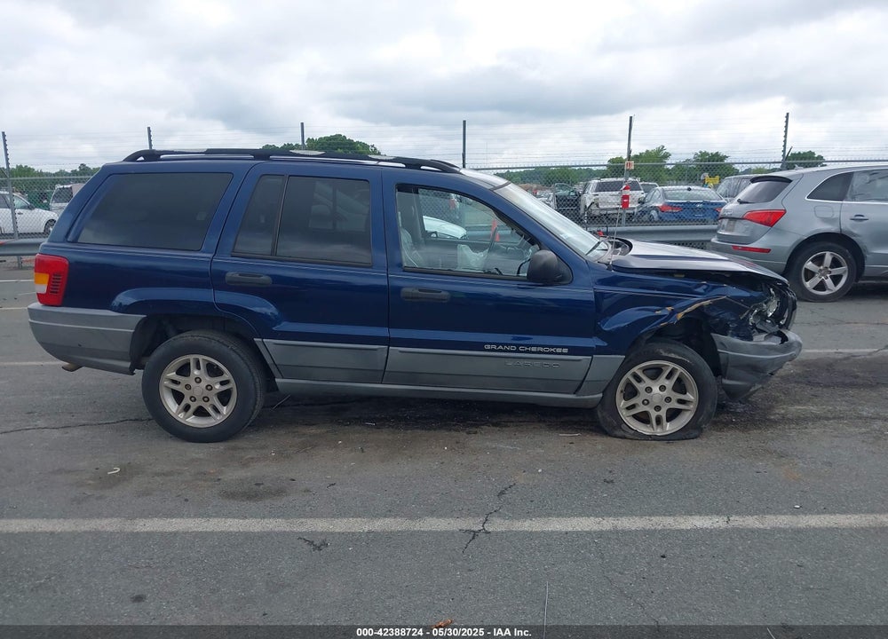 2002 JEEP GRAND CHEROKEE LAREDO VIN: 1J4GX48S02C125258