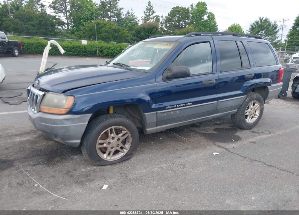 2002 JEEP GRAND CHEROKEE LAREDO VIN: 1J4GX48S02C125258