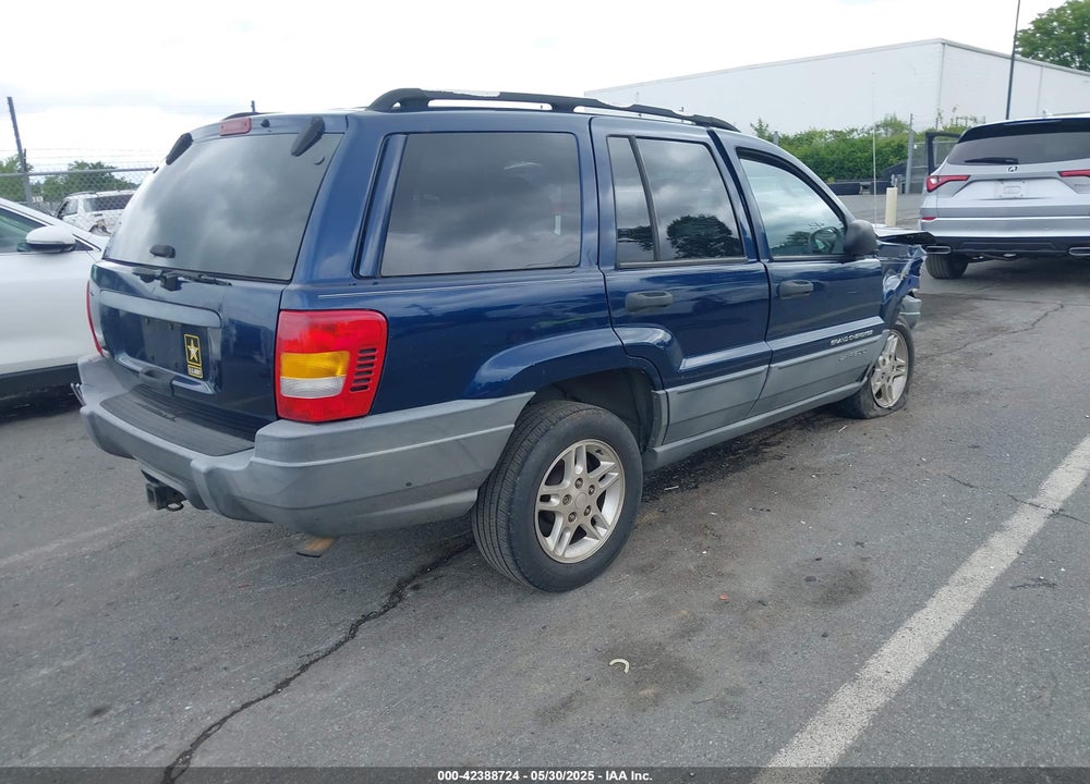 2002 JEEP GRAND CHEROKEE LAREDO VIN: 1J4GX48S02C125258