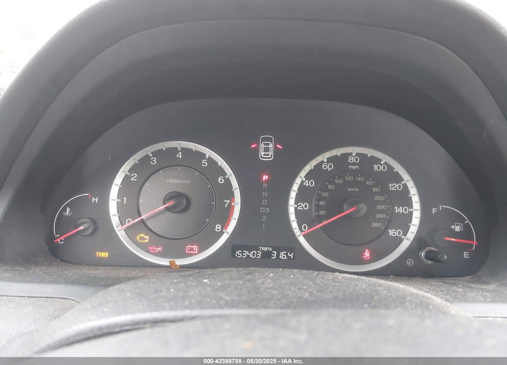2008 HONDA ACCORD VIN: 1HGCP26338A046564