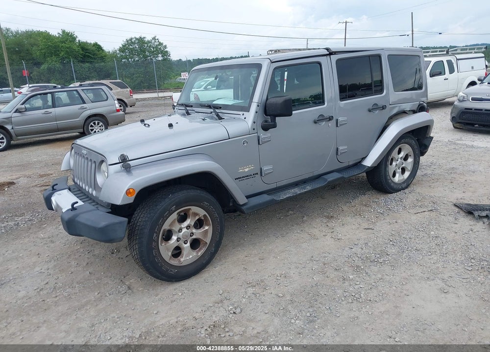 2014 JEEP WRANGLER UNLIMITED VIN: 1C4BJWEG8EL274387